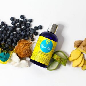 Mėlynės, kokosas, imbieras, alijošius, plaukų augimą skatinatys vitaminai Curls Blissful Lenghts