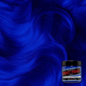 Kreminiai nuplaunami trumpalaikiai plaukų dažai Manic Panic High Voltage Rockabilly Blue