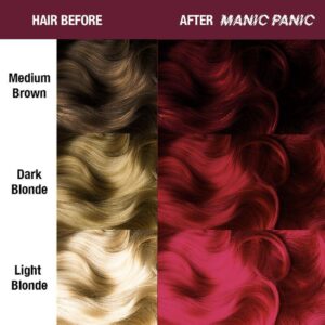 Manic Panic High Voltage Vampire Red kreminiai nuplaunami trumpalaikiai plaukų dažai