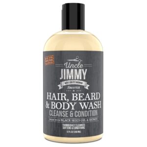 Uncle Jimmy barzdos, plaukų ir kūno prausiklis